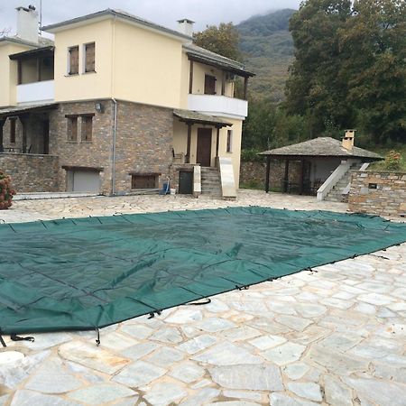 Luxury Villa With Pool In Tsagkarada Exterior foto